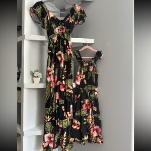 Hawaii Hangover brand Mommy & Me matching dresses